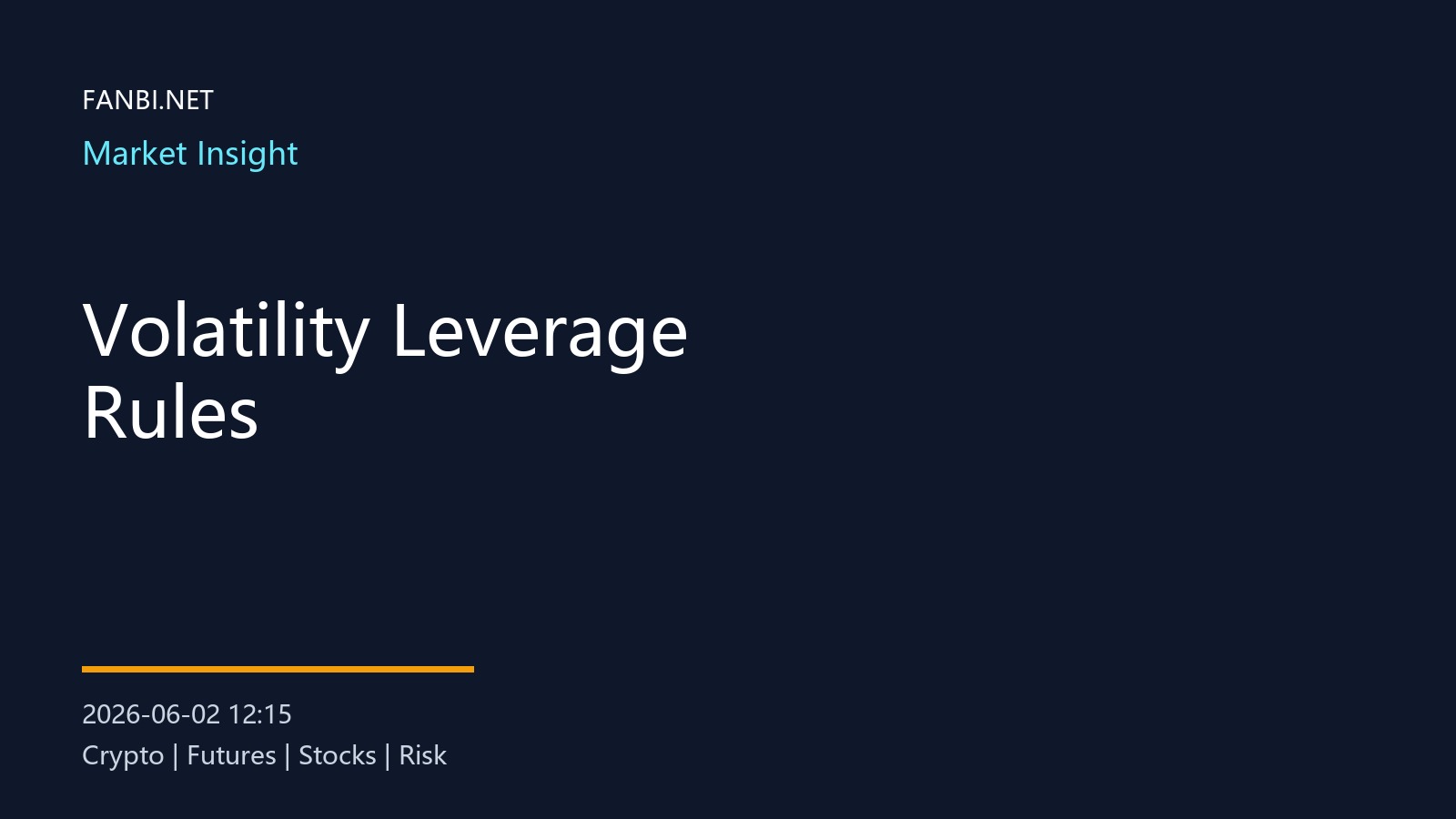 Leverage Discipline for Crypto Contracts in Volatility Clusters