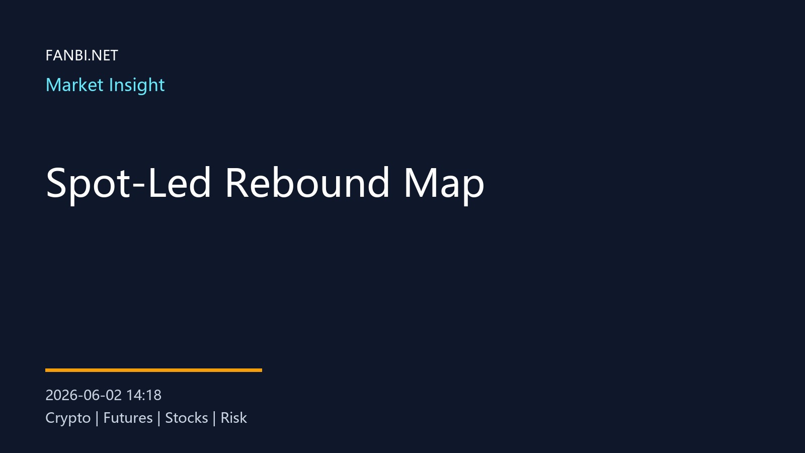 Market Structure and Risk Boundaries in a Spot-Led Crypto Rebound