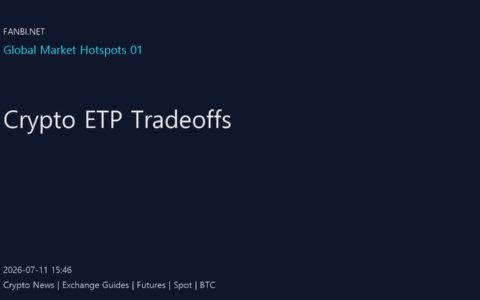 Spot crypto ETPs solve wallet friction but add their own trading tradeoffs