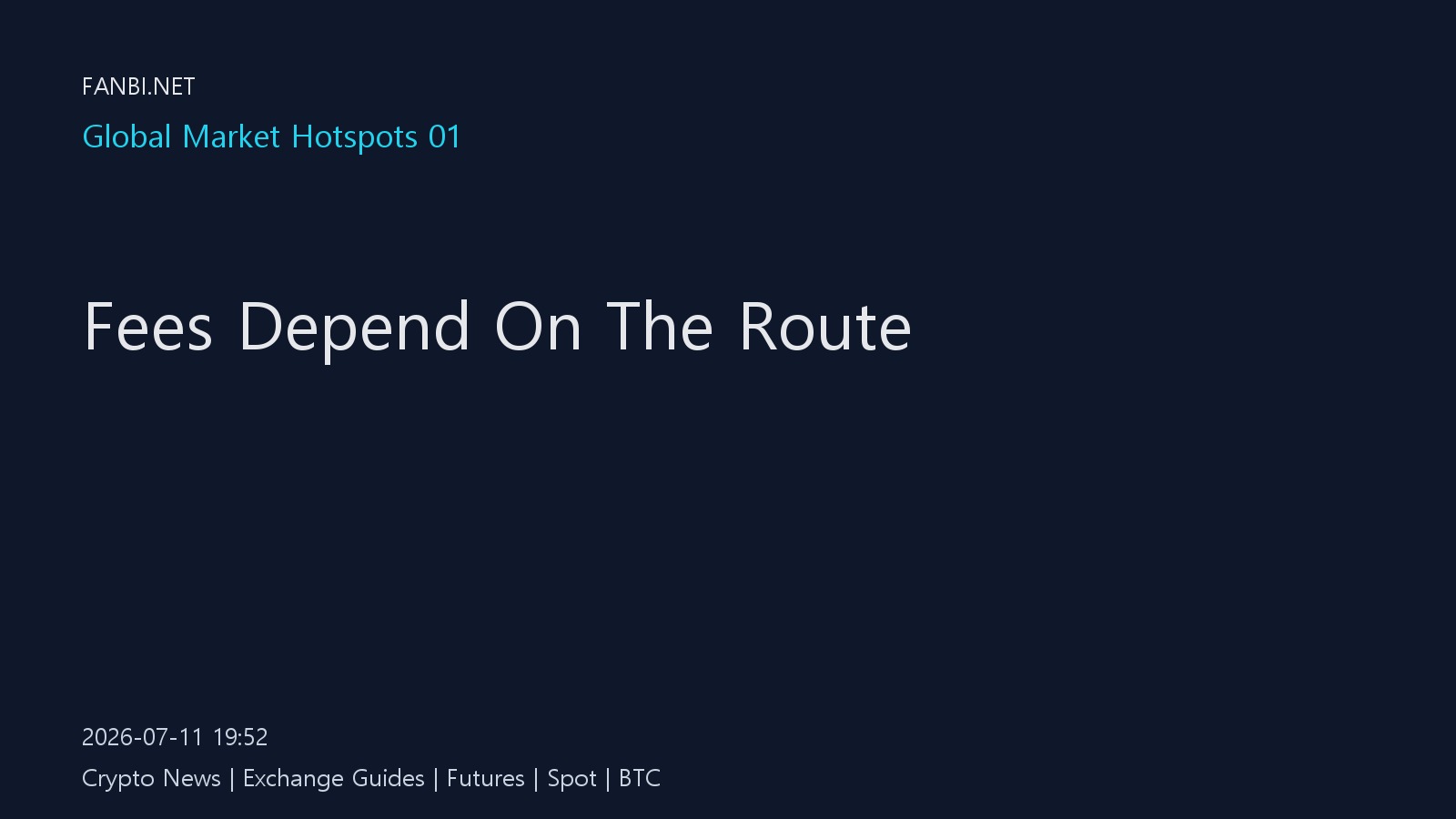 The cheapest crypto trade starts with the execution route