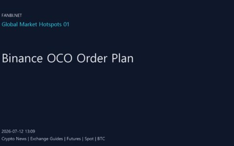 Binance OCO订单是括号式交易计划，不是万能止损
