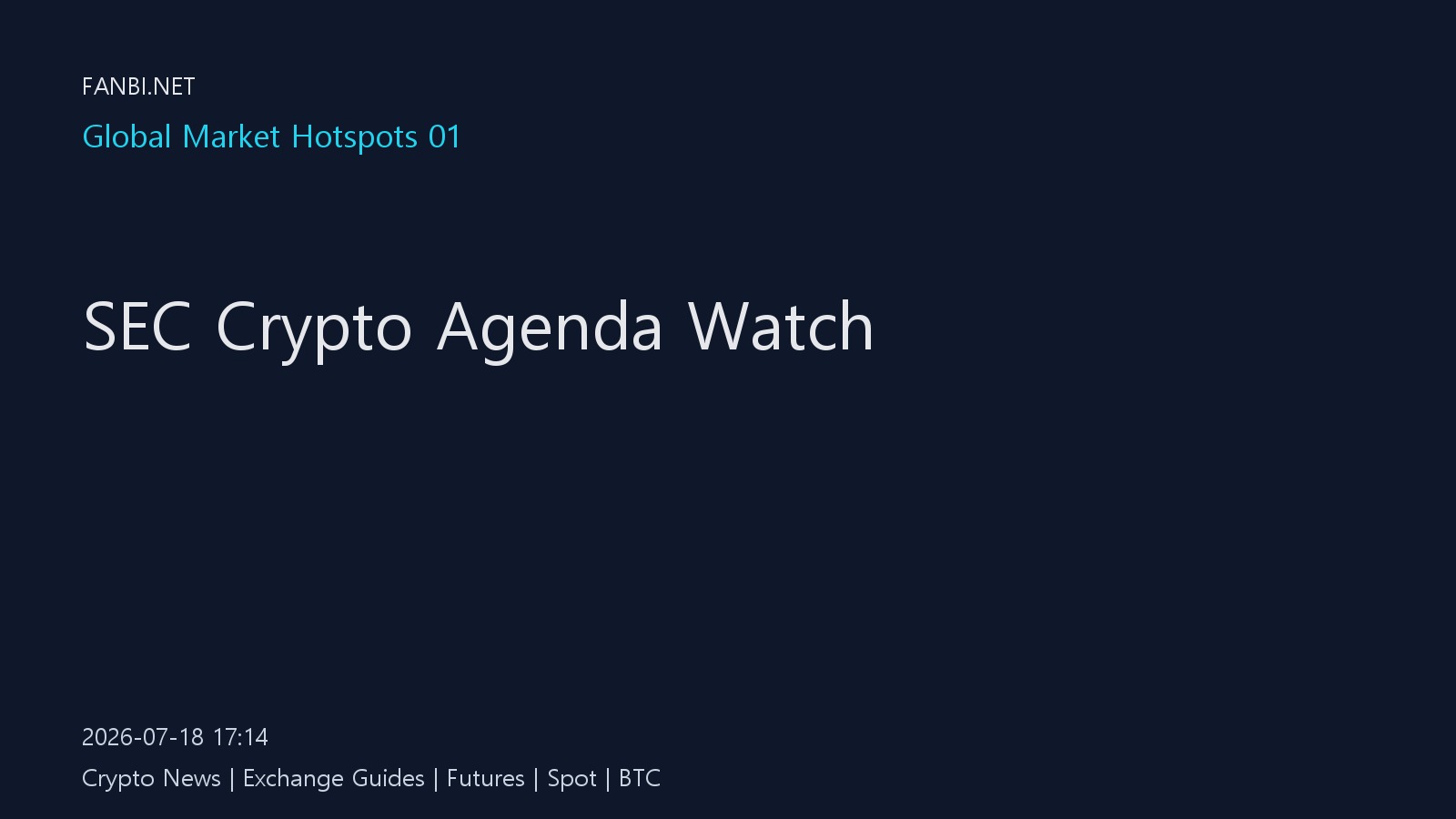 SEC crypto rulemaking is becoming a venue-risk checklist for traders