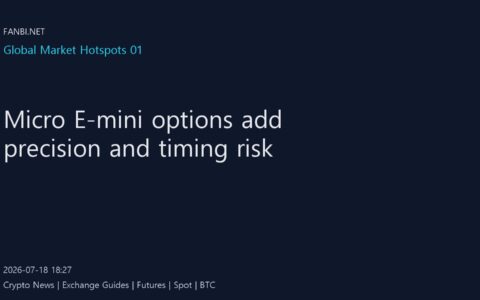 Short-dated Micro options need a risk clock 1